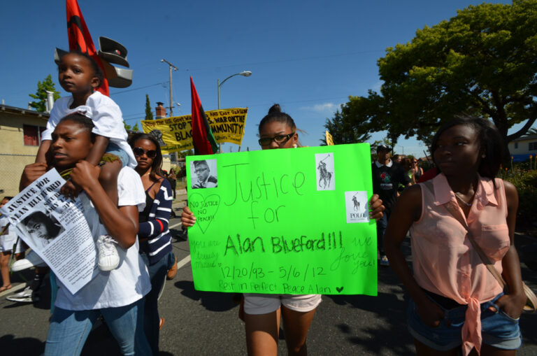 March for Justice for Alan Blueford