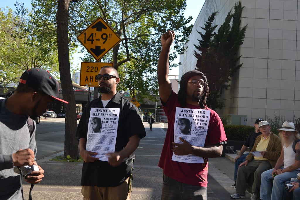 JUSTICE NOW! Vigil for Alan Blueford