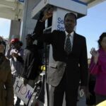 Vigil for Derrick Gaines