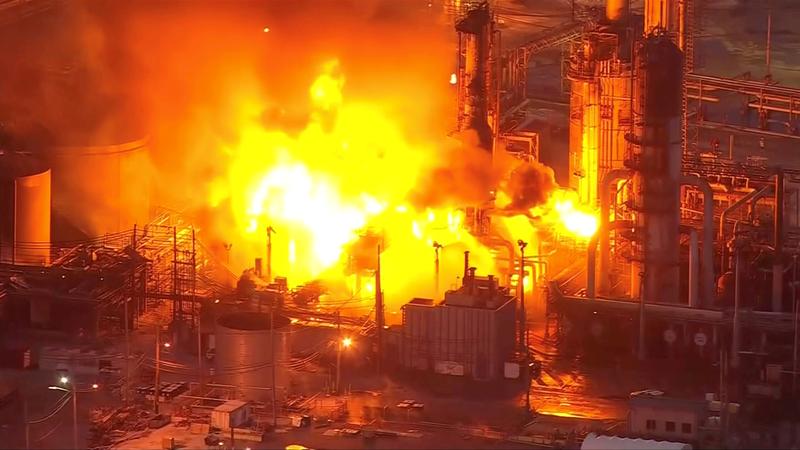 Chevron Refinery Explosion and Fire Bringing Dangerous Pollution